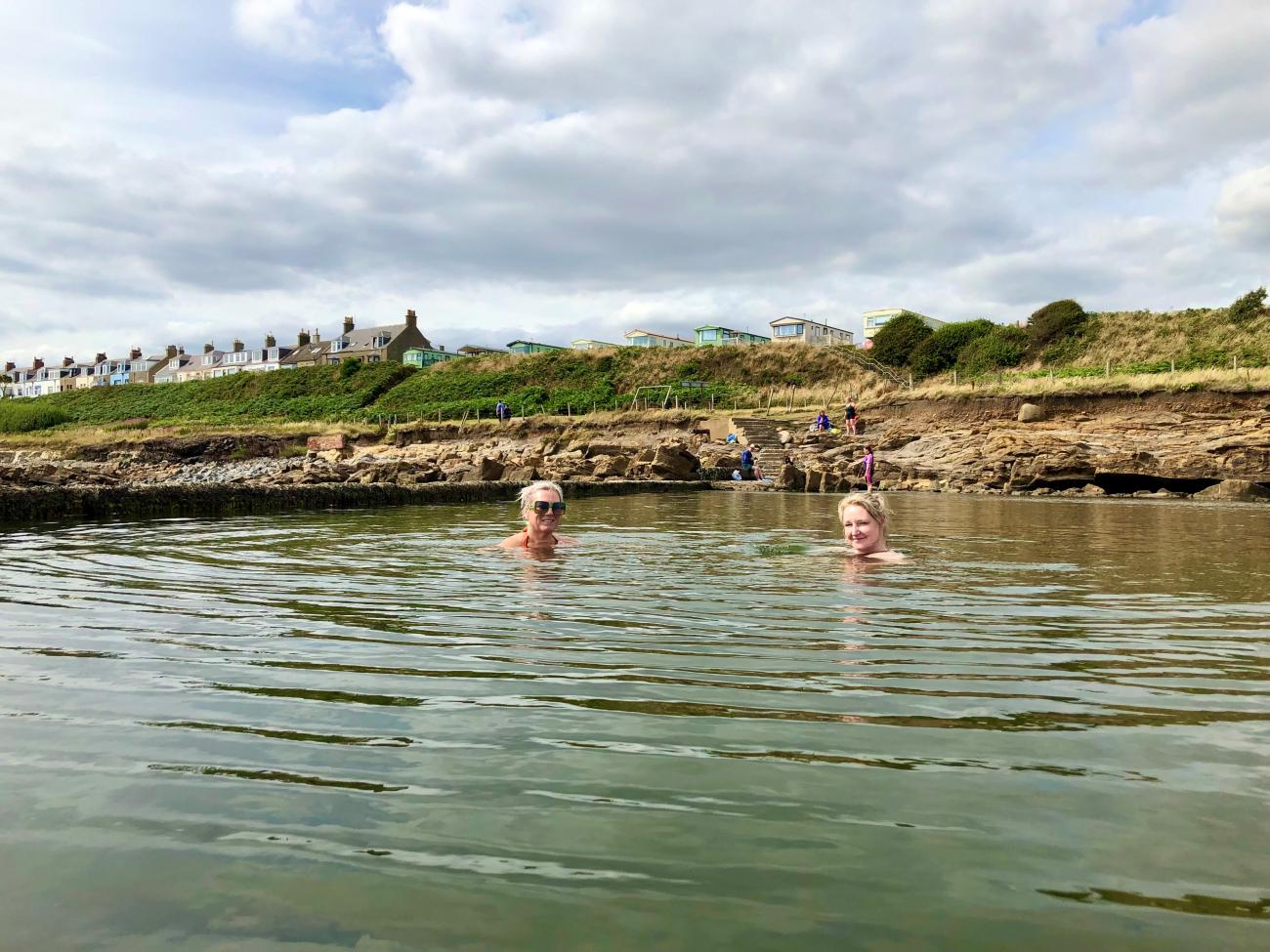 Wild swimming in Fife
